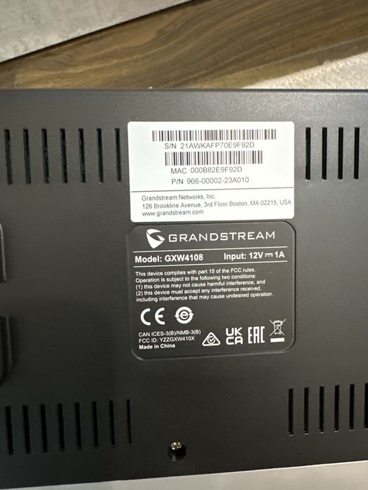 Grandstream GXW 4108 FXO-шлюз