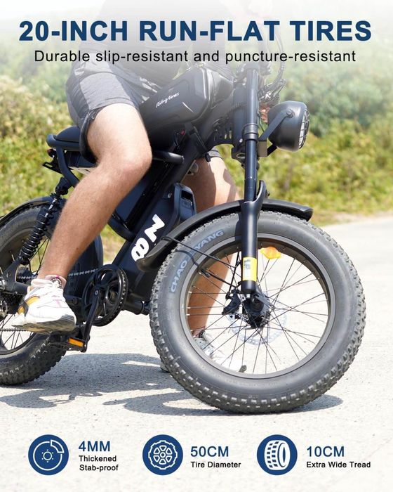 Електрически Велосипед Riding Times Z8 Pro 750W 48V/2x15.6 AH