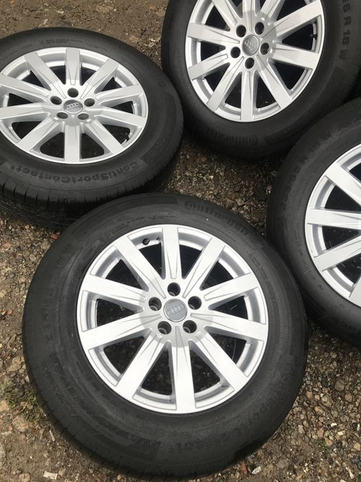 Jante aliaj audi Q7 4M 5x112 r18 et20 8j 235 65 r18 continental