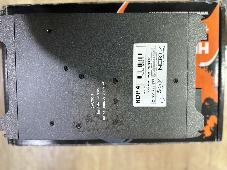 Усилитель Hertz Hdp 4 Оригинал