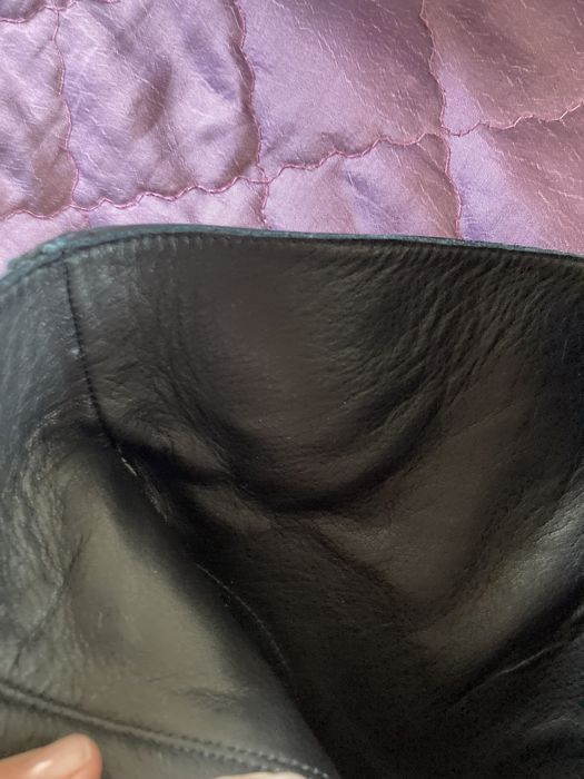 Ботинки кожаные