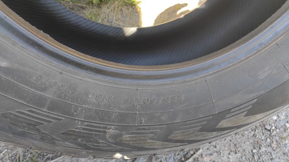 Б.у шины р18 285/60