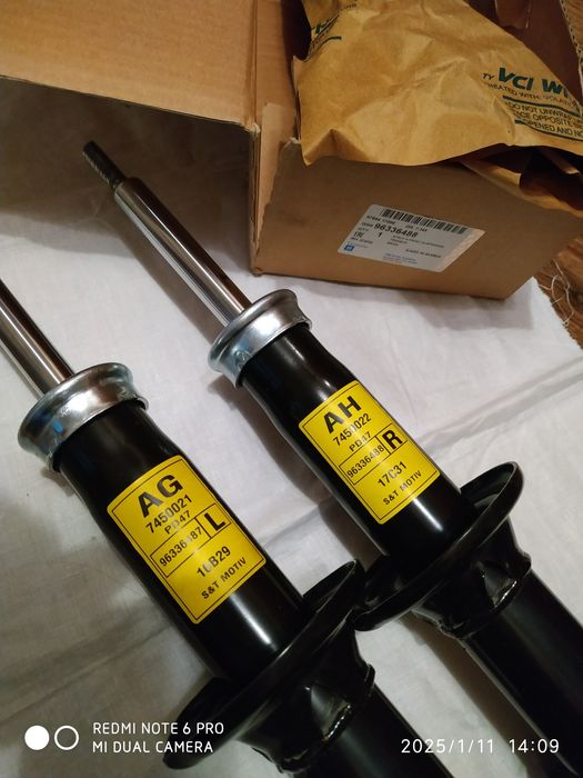 Амортизаторы GM  Матиз Передние *