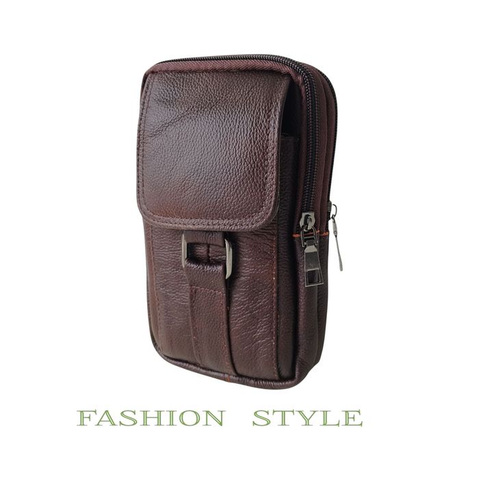 Мъжка чанта от естествена кожа