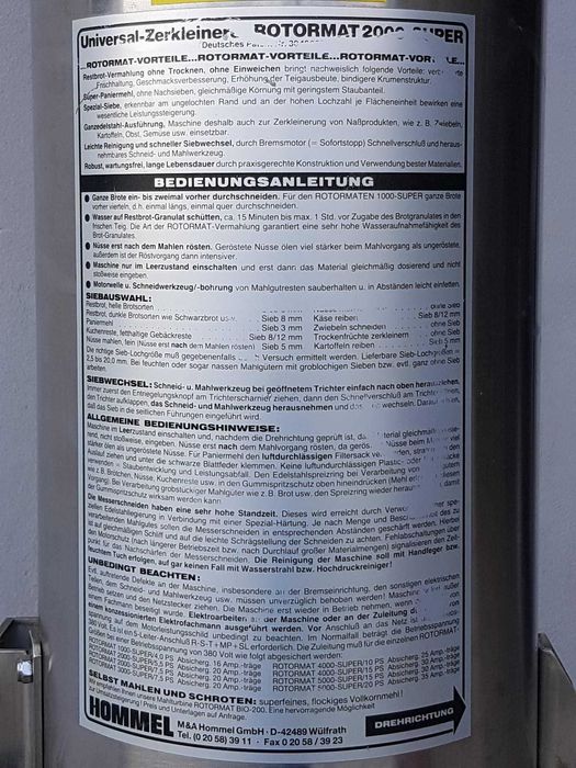 Moara pesmet, masina macinat nuca pentru cozonac