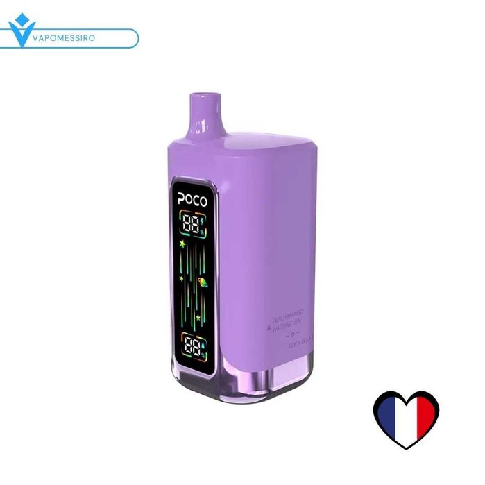 Vape Poco  80.000 puffuri 4in 1  cu posibilitate de reglere intensitate aroma