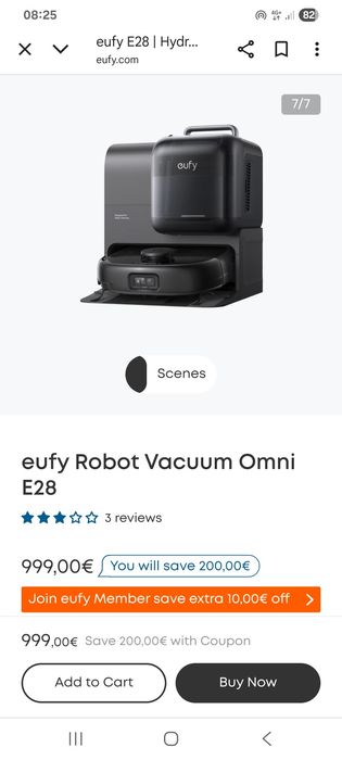 Robot de curățenie eufy
