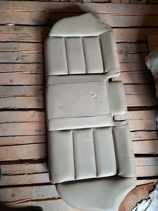 Banchetă audi A4 B7 piele bej
