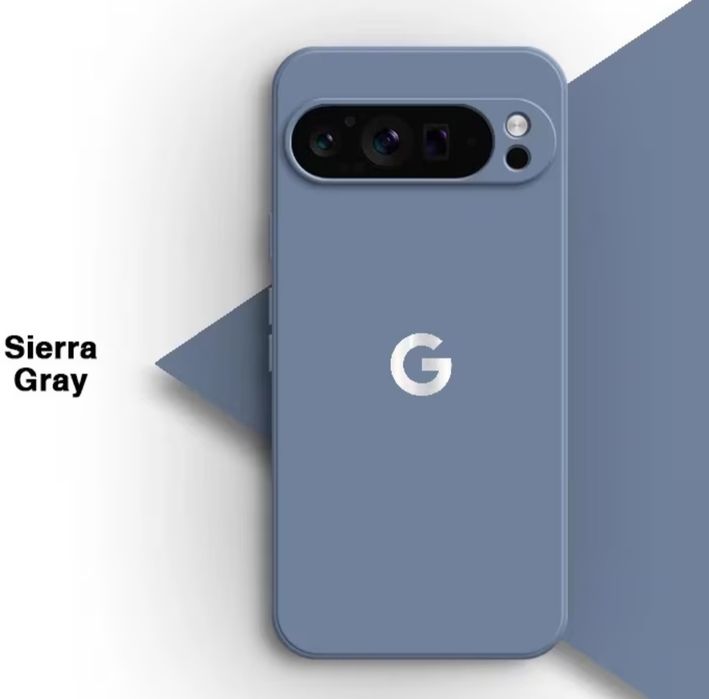 Google pixel 10, всички модели9a ударо-устойчив кейс с лого микрофибър