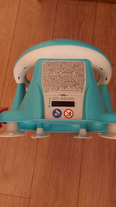 Scaun de baie OK Baby - Pinball Evolution, albastru