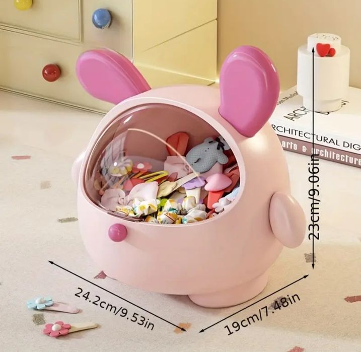 Детски органайзер кутия за съхранение ученически пособия фибички