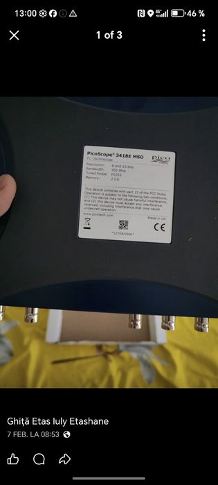 Pinco osciloscop noi nouțe 48 de bucati