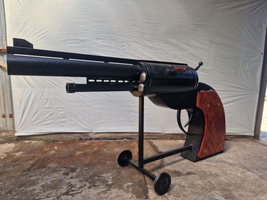 Мангал гриль барбекю револьвер