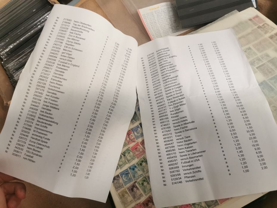 Timbre romanesti, colecție mare