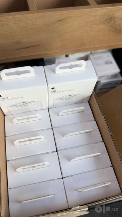 IPhone uchun Apple USB-C 20W tarmoqli zaryadlash qurilmasi, oq rang
