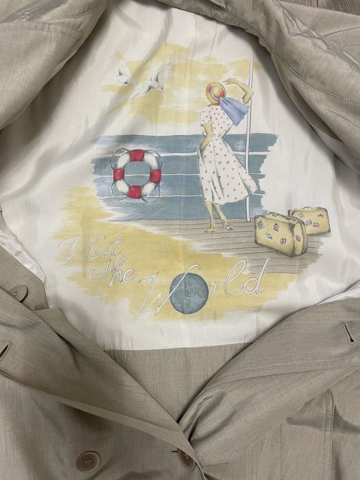 Trench dama Visit The WORLD L/XL