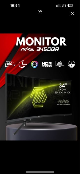 Msi mag 34 gaming
