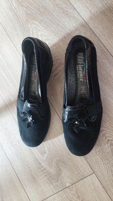 Pantofi piele naturală Florance Made in Italy nr. 39 – noi