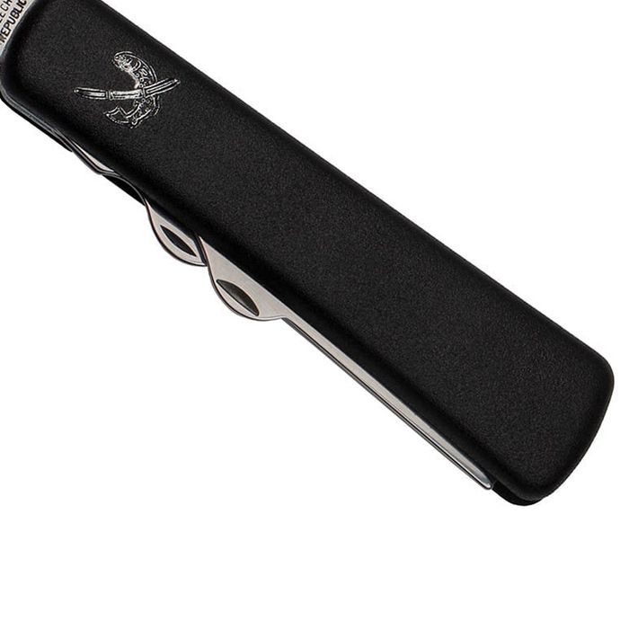 Briceag pescaresc IdeallStore®, Fisherman Tool, otel, 17.5 cm, negru