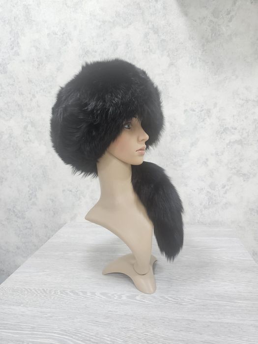 Шапки из песца 3 вида