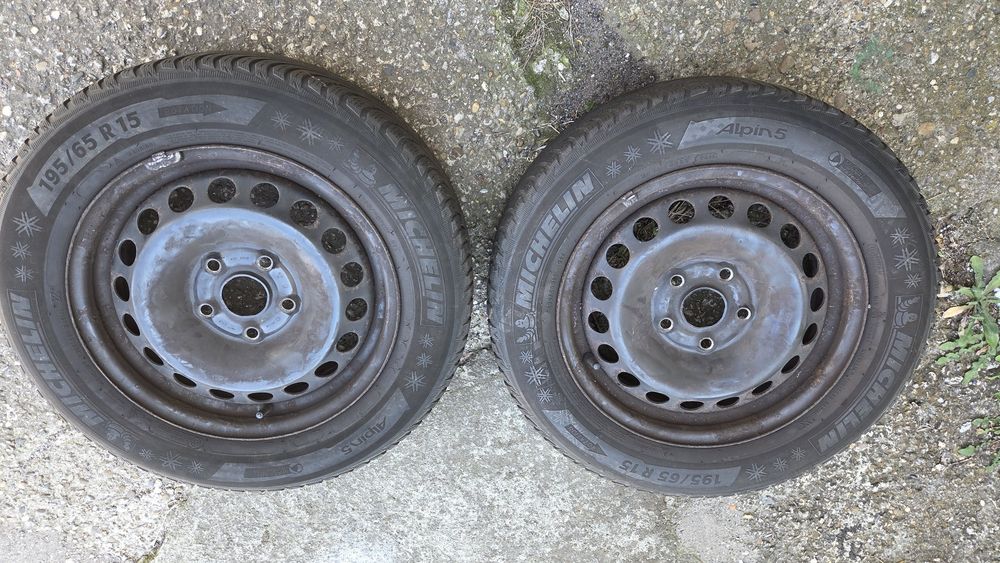 Anvelope +jante Michelin Alpin5 2025
