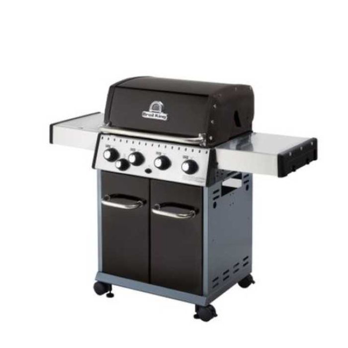 Gratar gaz BROIL KING 440 nou, nefolosit niciodata, doar montat, a stat sub husa, cu butelie noua,