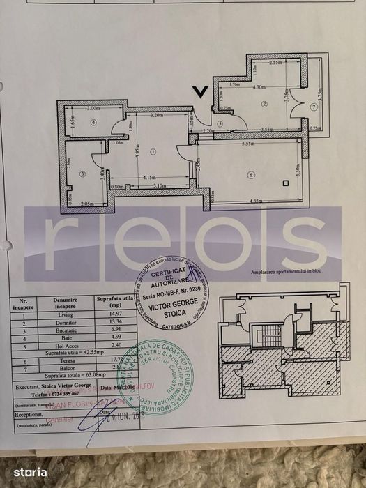 De Vanzare  2 Camere  | Terasa De 18 Mp | Parcare | Cartierul Latin