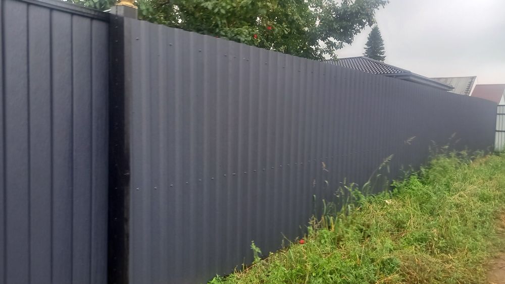 Заборы ворота навесы