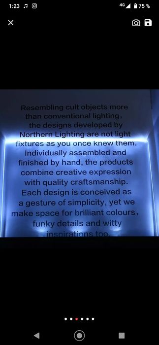 Panel panou luminat citit carti led