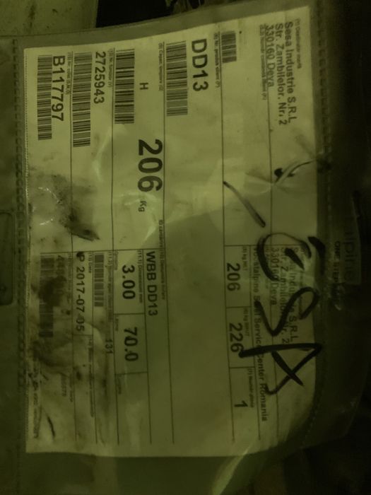 Tabla neagra din fier si inox- rola - colac - rulou pentru stanta NOUA