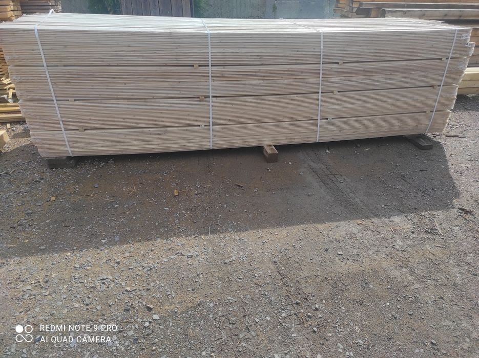 Lambriu lemn rășinoase din  molid și pin. Dușumea, lambriu semirotund