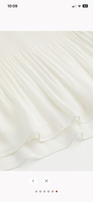 Плисирана рокля и топ H&M