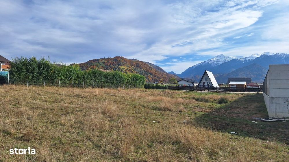 Teren 1000mp cu PUZ in Rasnov, Glajerie