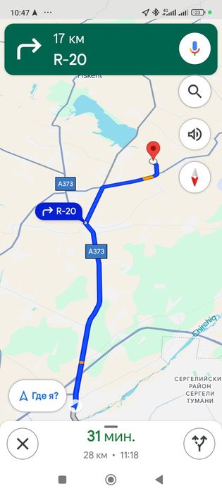 Йолни юзида участок Тошкент вилоят Ортачирчик туман  10сотиг ер