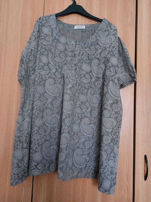 Bluza maneca scurta Kaki