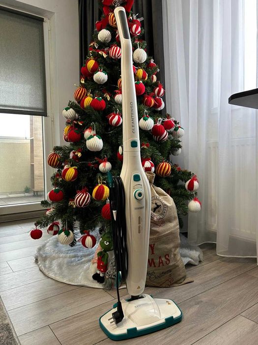 Mop cu abur Leifheit 11913, 1200W, Pliabil, Incalzire rapida, Alb