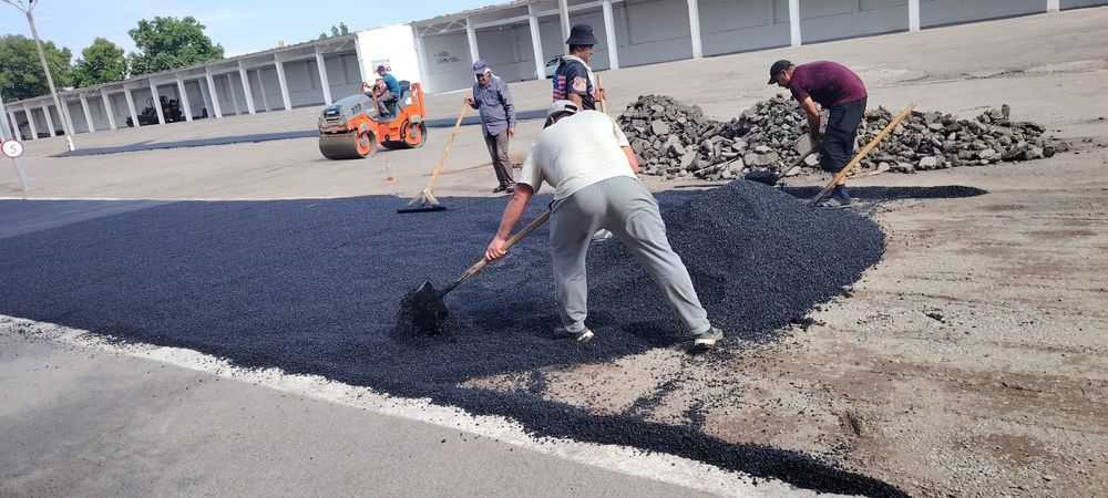 Asfalt ishlarini sifatli qilib bitirib beramiz.