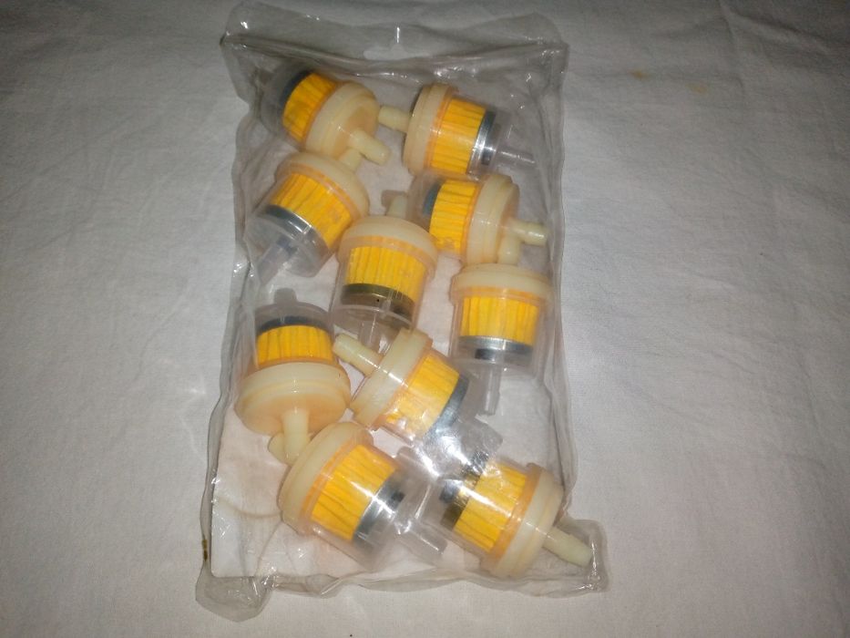 Десять штук фильтр бензиновый на Скутер.