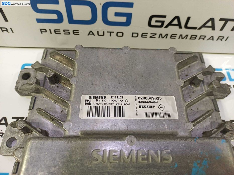 ECU Calculator Dacia Logan 1 1.4 MPI 2004 - 2012 Cod 8200369625 8200326380 S110140010A [L1782.1]