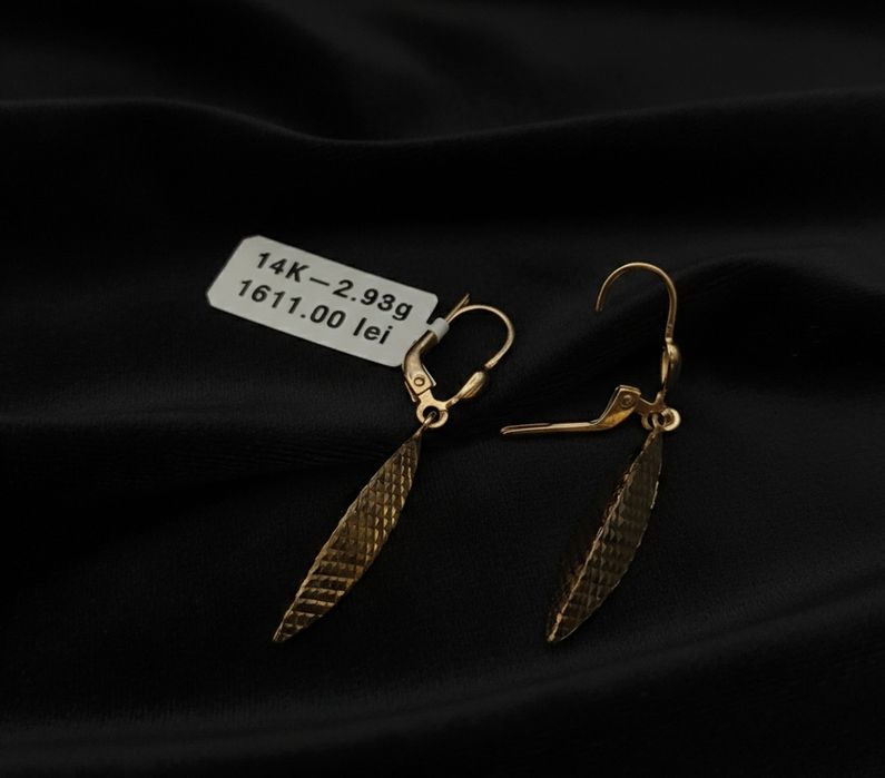 Cercei aur 14k 2.93gr