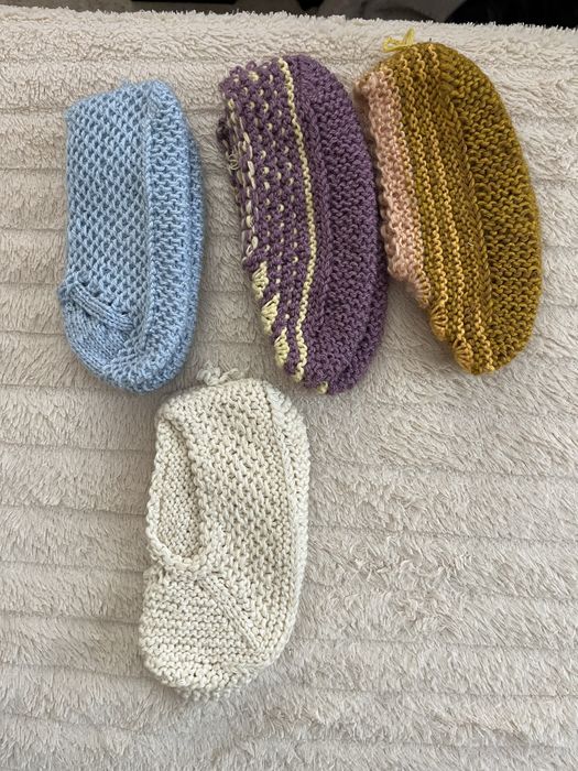 Ръчно плетени терлици