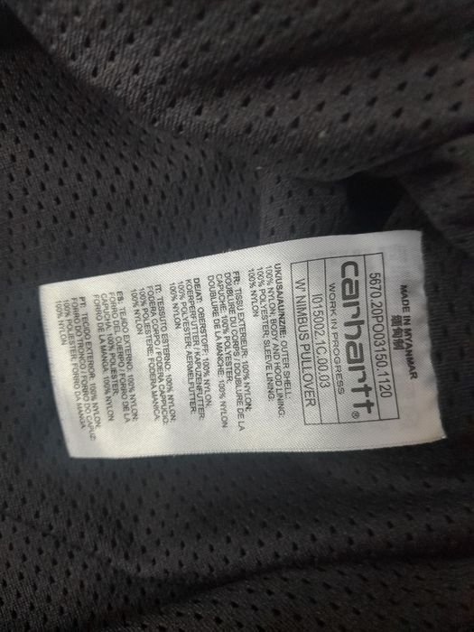 Carhartt анорак S размер.