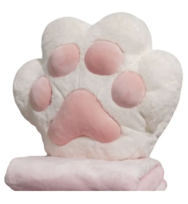 Лапка-подушка-плед