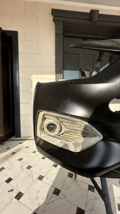 Передний бампер на Hyundai Accent