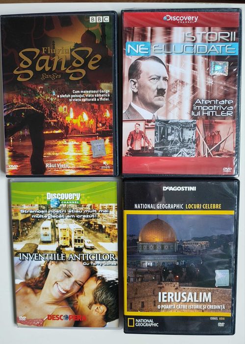 DVD-uri filme documentare, Discovery, BBC, subtitrate