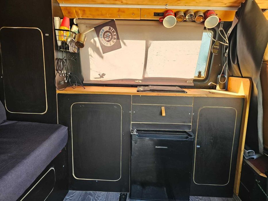 Vw T3 camper vintage pregătit pentru off-grid Off-camping