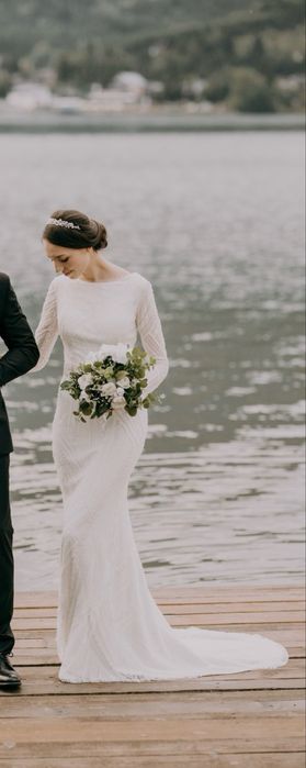 Rochie mireasa marimea XS-S