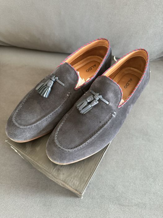 Mocasini Aldo piele intoarsa