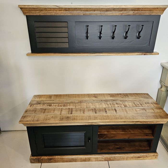 TV шкаф,антре,коридор и закачалка от 100% масивно мангово дърво
Закача