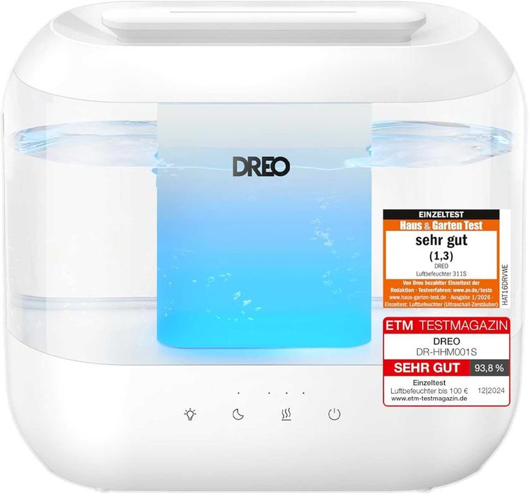 Овлажнител Dreo Smart 4л Standard, Бял